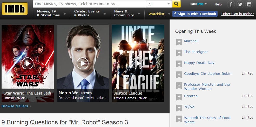 IMDB_www.imdb.com - 爱站网站排行榜