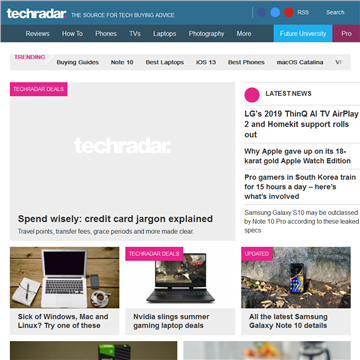 TechRadar科技网站