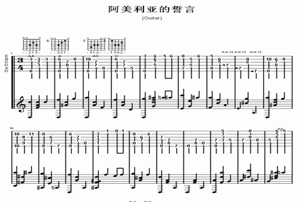 世界十大吉他名曲 西班牙小夜曲上榜,看看你喜欢的上榜没